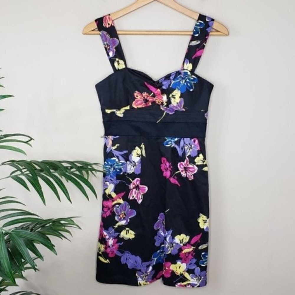 Y2K Candie's Floral Sun Dress with Sweetheart Neckline Size 5 Juniors Cottage